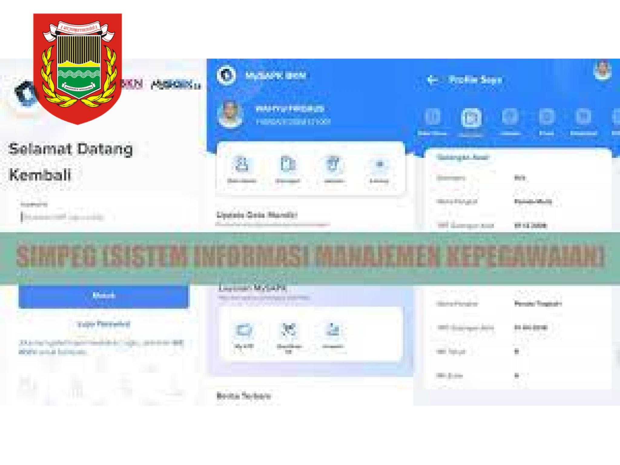 Sistem Informasi Manajemen Kepegawaian (SIMPEG) Kabupaten Wonosobo